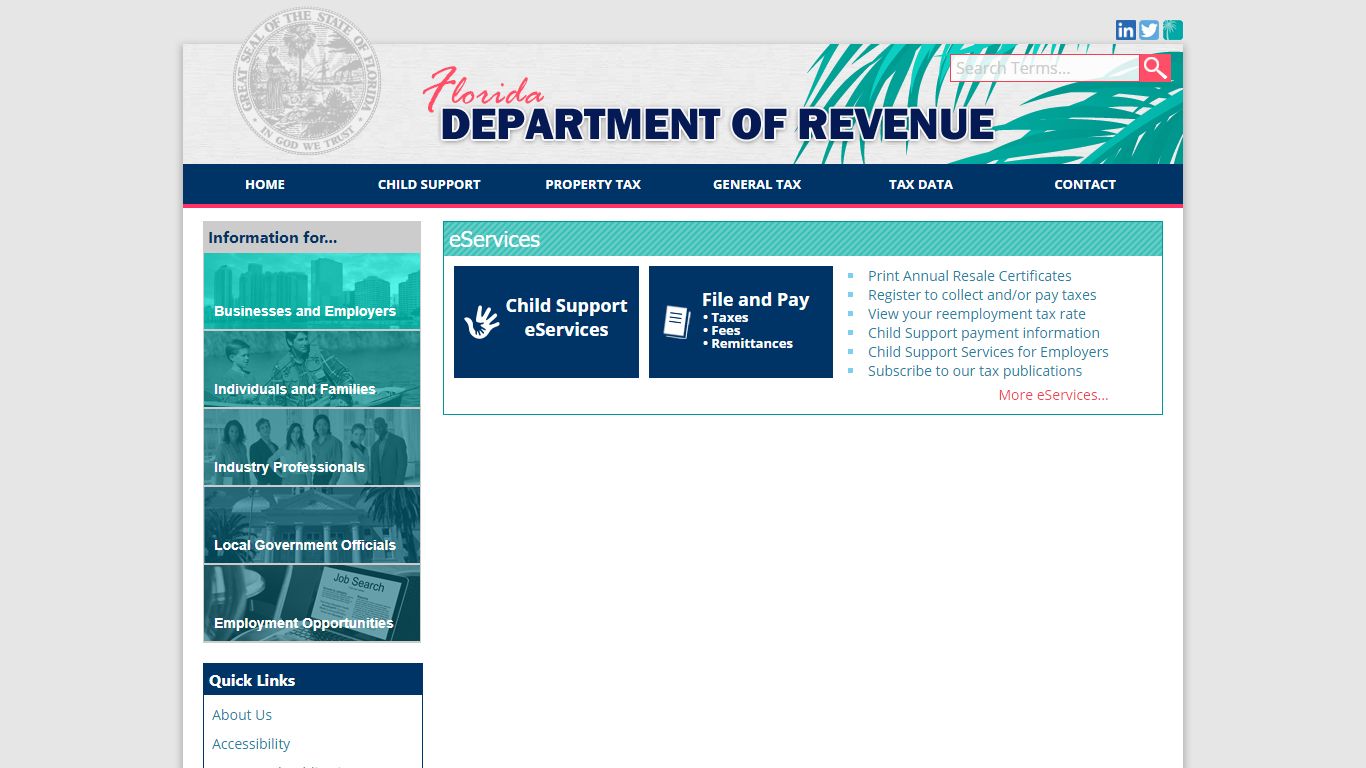 Florida Dept. of Revenue - Florida Dept. of Revenue